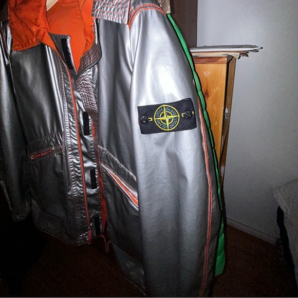 Vintage stone island resonate fishtail garment, side large - Picture 2 of 5